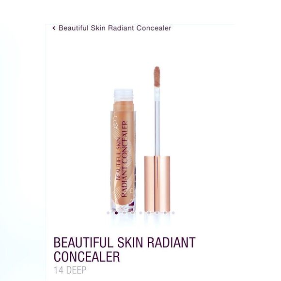 Charlotte Tillbury Beautiful Skin Radiant Concealer in “Deep” - Picture 1 of 5